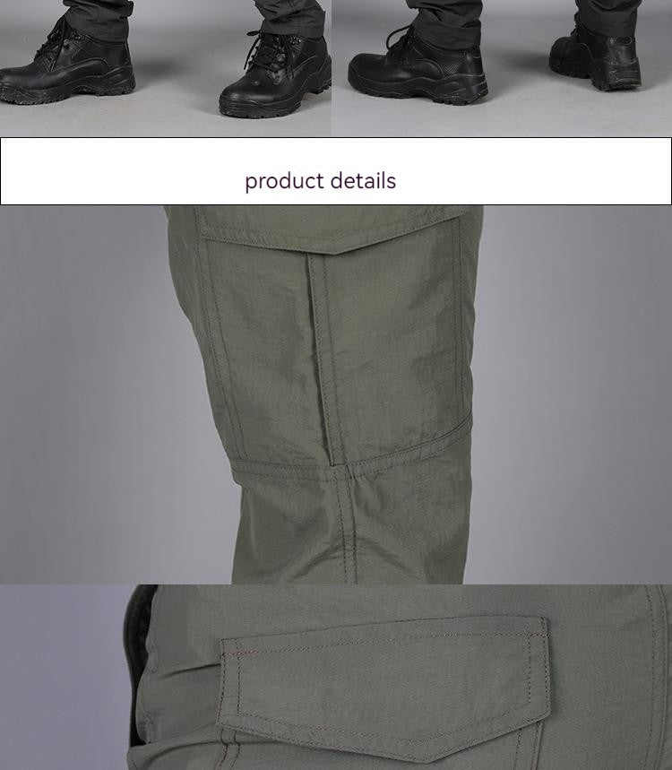 Male Cargo Pants Men Army Military Tactical Pants Streetwear Jogger Trekking Hiking Mountain Work Tourism Trousers Slim Fit