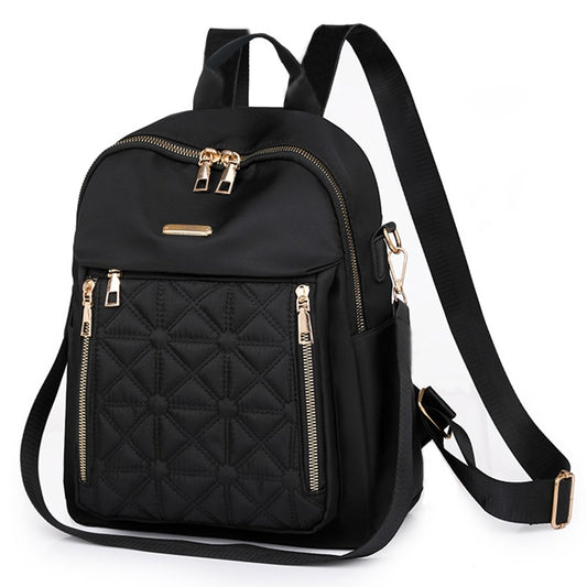 New fashion nylon fabric backpack women's backpack travel bag