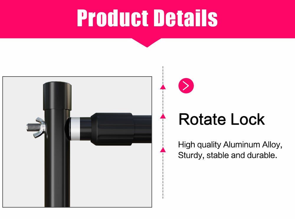 Double-Crossbar Backdrop Background Stand Frame Support System For Photography Photo Studio Video Muslin Green Screen