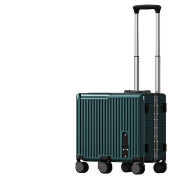 Children's luggage, a 20-inch aluminum frame carry-on suitcase for girls, a boy's travel code suitcase for kids