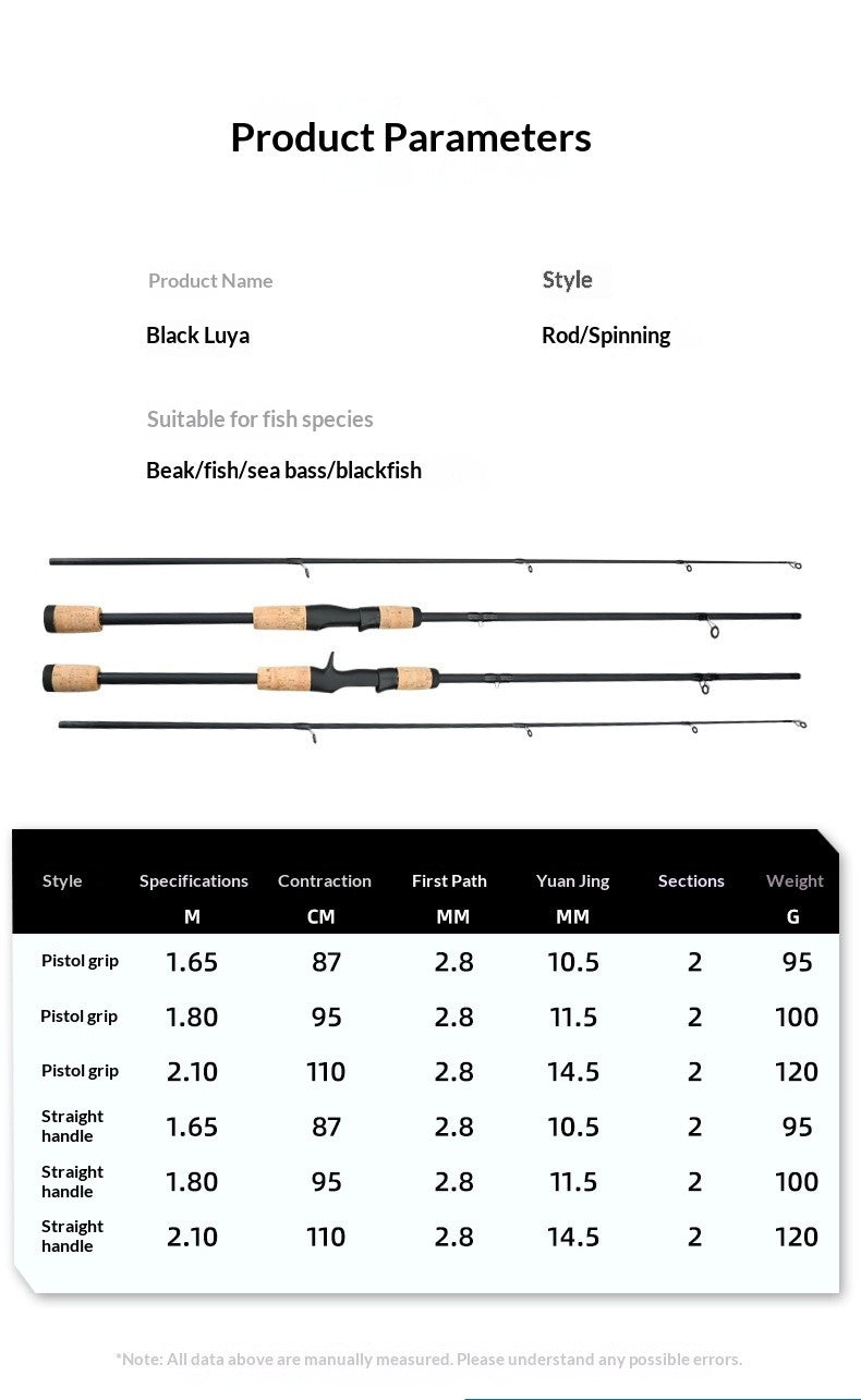 Baitcasting Fishing Rod Combo 2 Piece Telescopic Pistol Grip Reel Included Beginner Bass Lure Rod Portable Telescopic Fishing