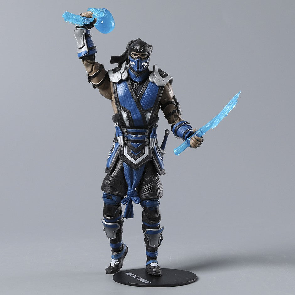 Sub-Zero Scorpion Mortal Kombat Decorations Action Figure Collection Toy Gift