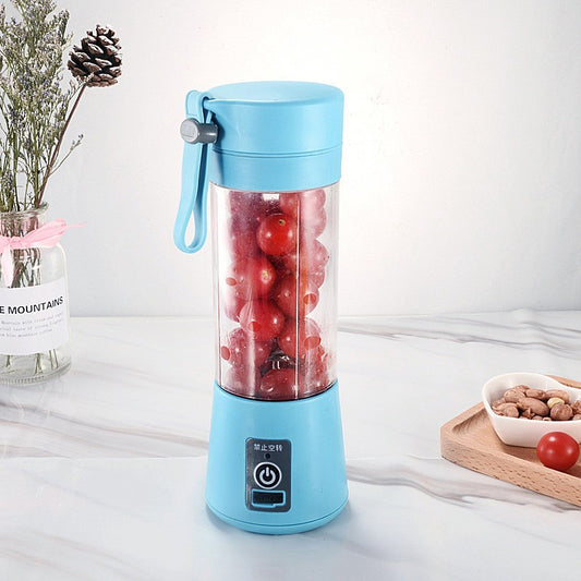 Portable Mini Juicer Handheld Electric Blender USB Rechargeable Multifunction Kitchen Appliance for Fruit Milkshake