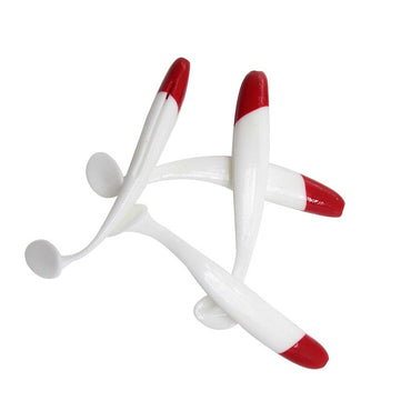Nova isca macia de silicone 10-1PC, swimbaits, minhoca artificial, isca macia, wobblers de peixe, isca de pesca de carpa baixo, cauda em T 5.5/7/9cm