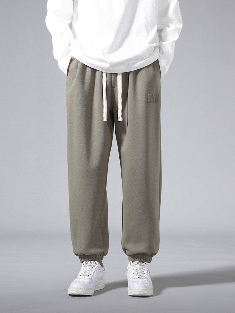Men's Jogger Cotton/Polyester Sweatpants Big Size 8XL 7XL 6XL Sports Baggy Pants Sting Banding  Hip Hop Loose Harem Trousers