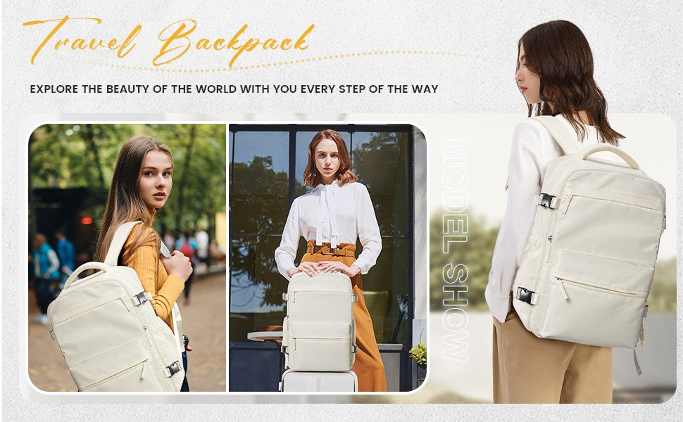 Ryanair Backpack Travel Cabin Airplane 40x20x25, Air Vacuum compression Backpack, Women Men Backpack Business Laptop Bag Handbag