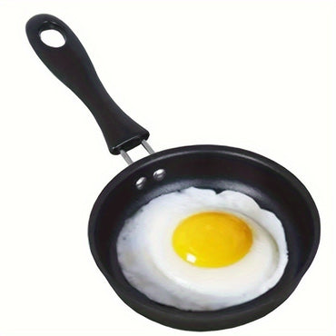 12cm Mini Nonstick Frying Egg Pan Portable Camping Cooking Omelet Pan Steak Frying Pan Gas Stove Induction Hob Kitchen Cookware