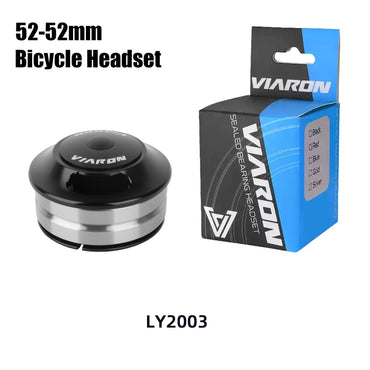 VIARON Bike 52-52mm Hidden Routing Bowl Group Inner Cable Routing Frame Straight Tapered 28.6mm 39.8mm Bowl Group Hidden Headset