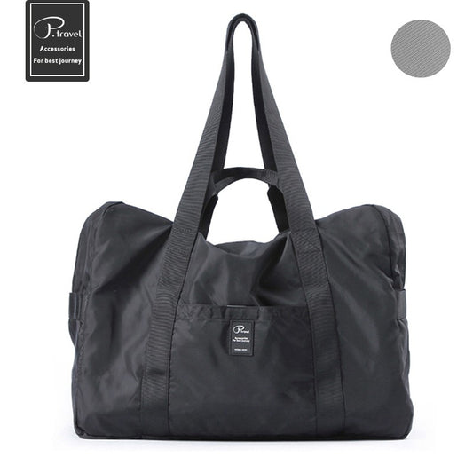 Waterproof Foldable Travel Duffle Bag Large Capacity Carry On Tote Luggage Storage Bag with Multiple Pockets