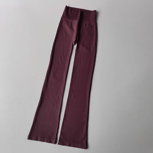 High Waisted Compression Without Awkward Lines Micro Flared Yoga Outdoor Wear Se