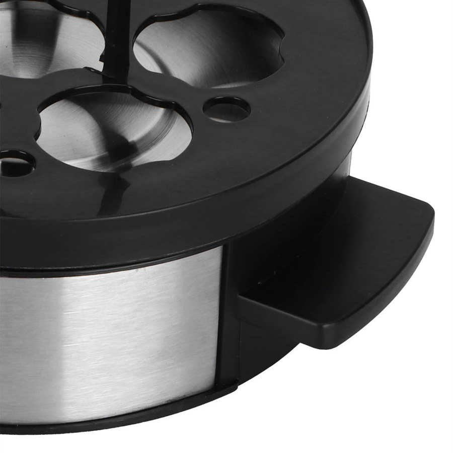 Panela Elétrica a Vapor para 7 Ovos Cozedor Mini Máquina de Cozinhar Ovos em Aço Inoxidável Utensílio de Cozinha para Casa UE 220V