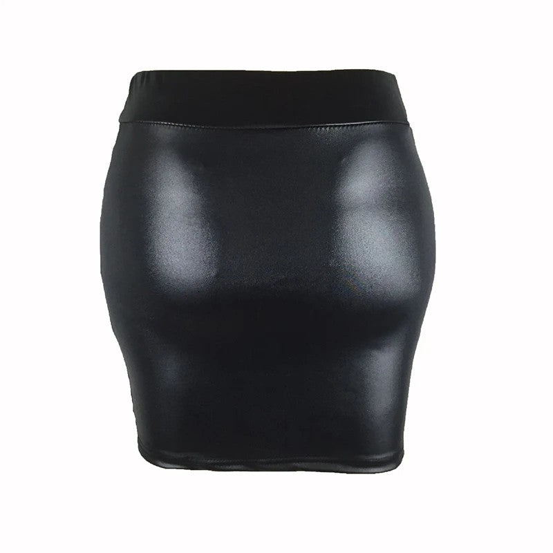 Women Summer Mini Skirts High-waist Slim Fittness Hip Pencil Skirts Vintage Body