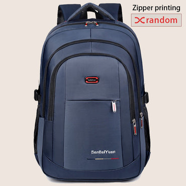 Spacious carry on backpack - adjustable shoulder straps, durable zipper closure, solid color design - perfect for travel, busine