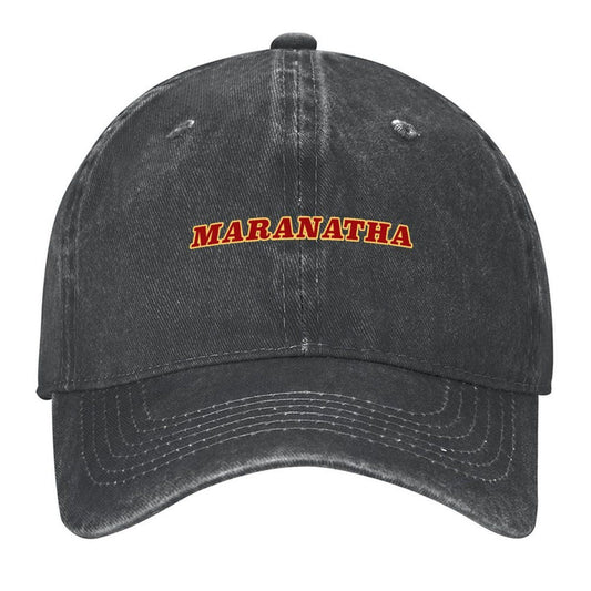 Boné de beisebol Maranatha Maranatha Boné militar Maranatha Chapéu de espuma masculina Chapéu de golfe masculino para mulheres e homens