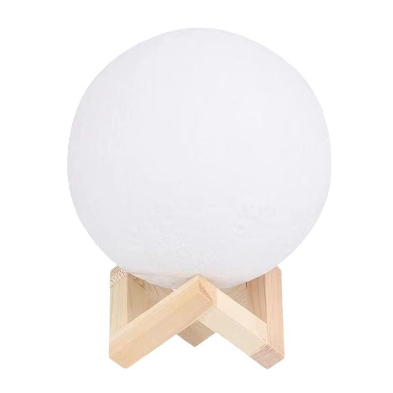 Newest 1/2/4PCS Moon Lamp LED Night Light Battery Powered with Stand Starry Lamp Bedroom Decor Night Lights Kids Gift Moon Lamp
