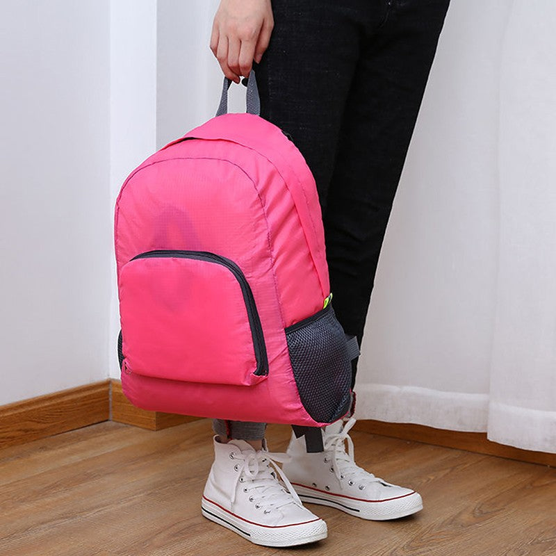 Mochila Dobrável para Camping Caminhada Ultraleve Dobrável Bolsa de Viagem Daypack Esportiva para Homens e Mulheres