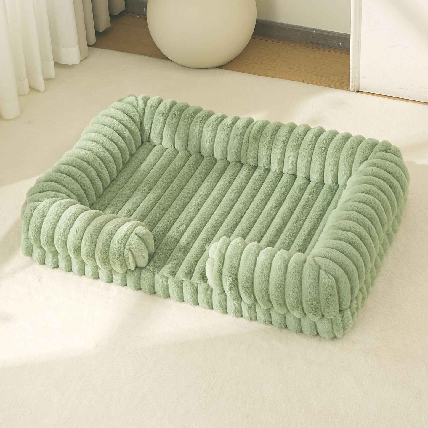 Cama Grande e Quente para Cães e Gatos, Ninho Fechado para Gatos, Colchonete Macio para Animais de Estimação, Cama para Gatos