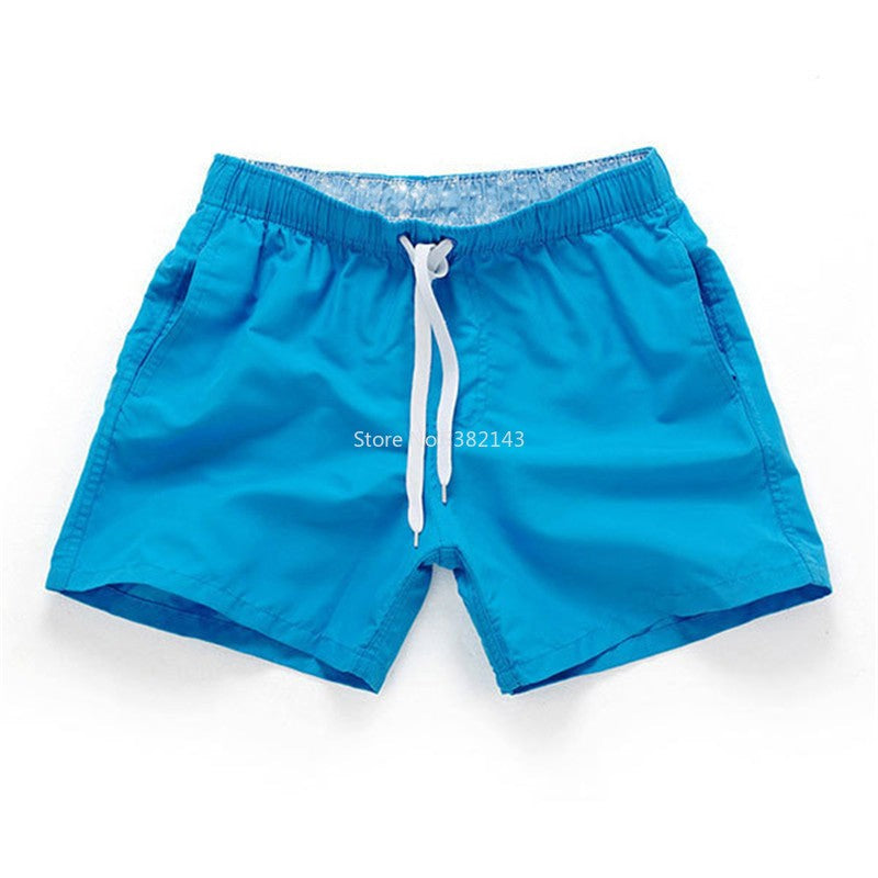 Breathable Quick Dry Men's Casual Beach Shorts Summer Swimming Trunks Adjustable