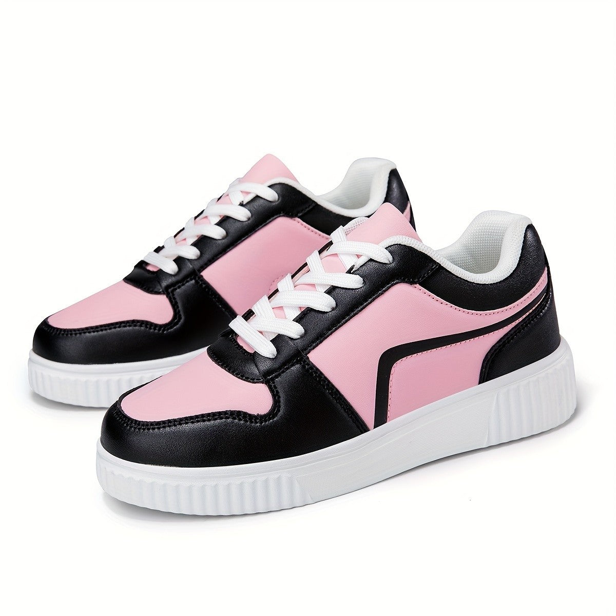 Fashionable Women's Sneaker, Light and Casual, with Stripes, Lace-up Low Top, Eva Outsole and Cloth Insole