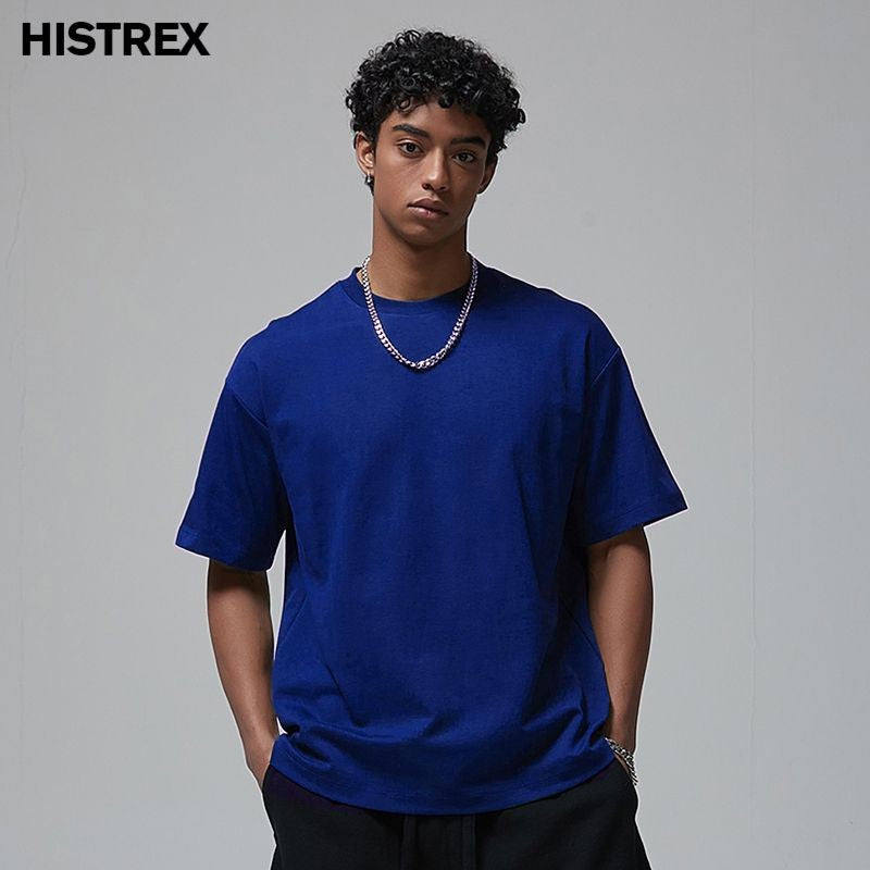 100 Heavy Weight Cotton T shirt For Men Women,Short Sleeve Plain Tops,Solid Oversized Tee Shirts,Quality Clothing 6.8oz 230gsm
