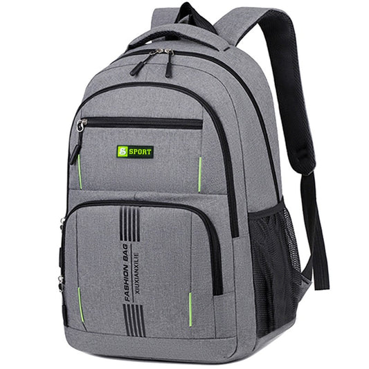 Neutral style backpack for men and women,suitable for business trips and student schoolbags,with multiple layers of pockets