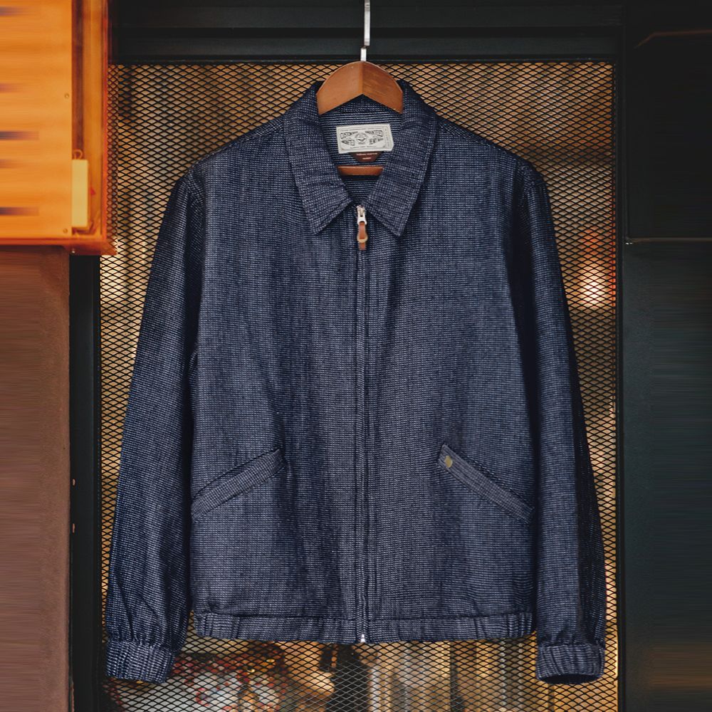 Maden American New Spring And Autumn Retro Denim Jacket Cityboy Amekaji Style Loose Lapel Jacket Men’s Fashion Short Blue Coats
