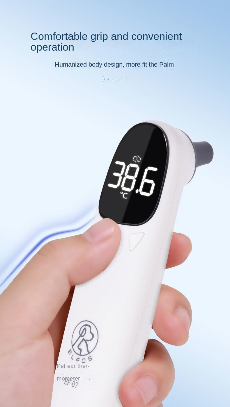 Instrumento de medição de temperatura animal Termômetro veterinário infravermelho sem contato eletrônico para cães, gado, ovelhas e gatos