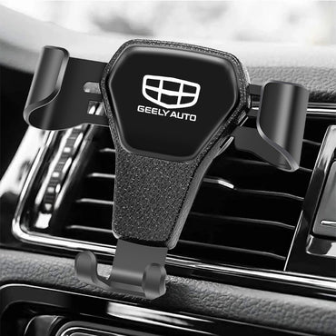 Gravity ABS Vehicle GPS Mobile Phone Holder Car Accessories For Geely Coolray Geometry C GX3 Emgrand EC7 LC Panda Tugella