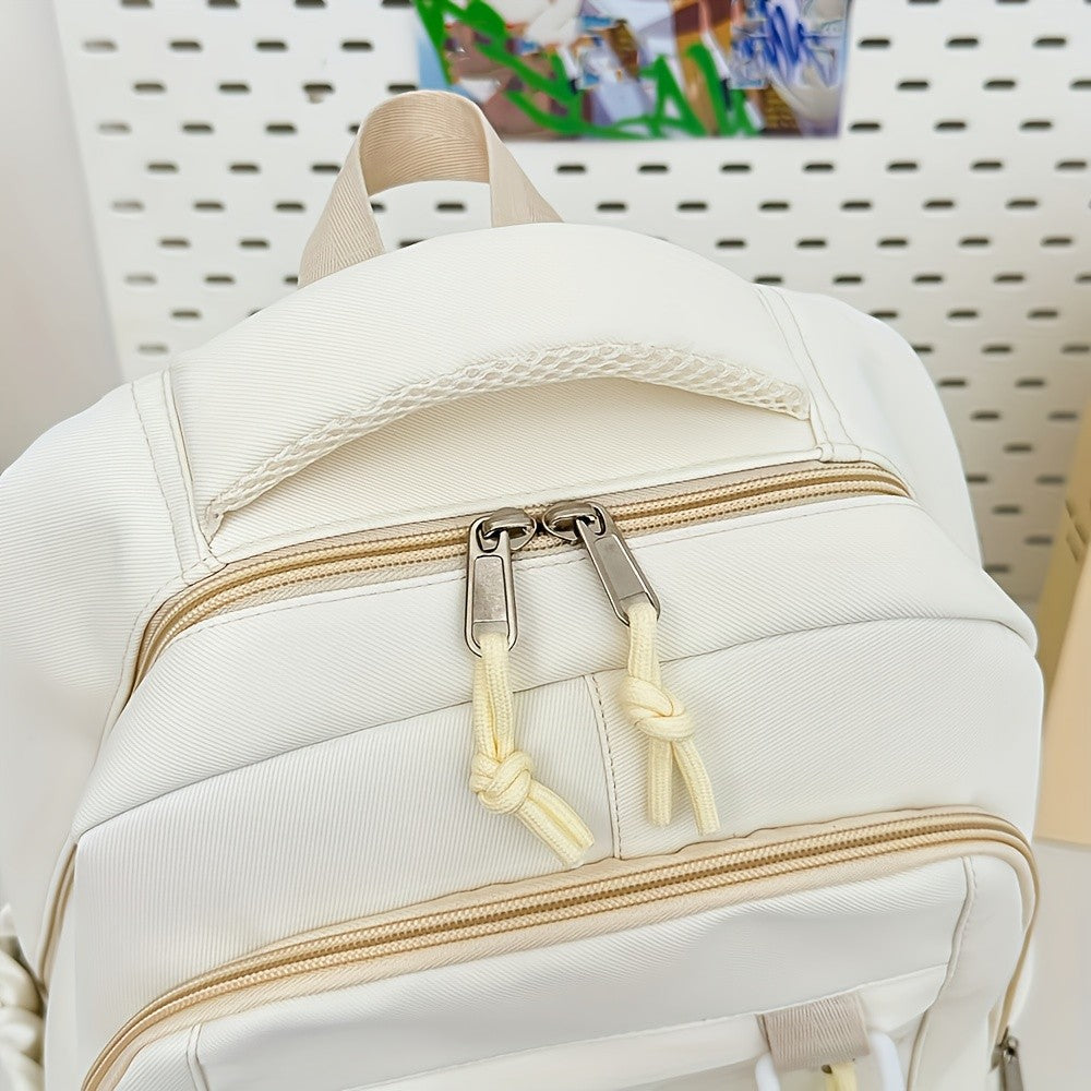 College Backpack for Middle School and High School Students, Versatile Large Capacity Backpack, Computer Backpack