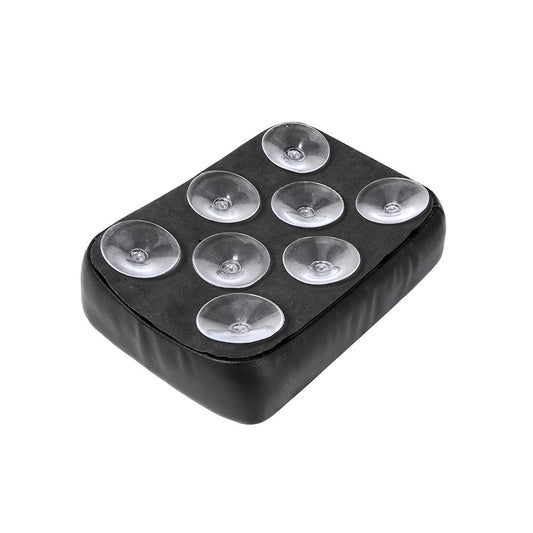New Motorcycle Black Suction Cup Rear Pillion Passenger Pad Seat For Harley 883 1200 48 Universal