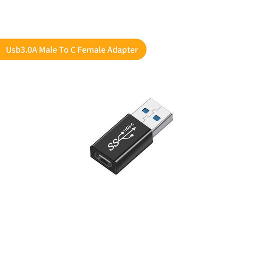 Adaptador USB C 3.0 Tipo C para USB 2.0 para Celular Adaptador USB C Macho para Fêmea Conversor USB Tipo-C para PCs Notebooks