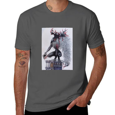 Bloodborne Cleric Beast T-Shirt black cotton t-shirt plain for man package t shirt man luxury t shirts for man slim fit T-Shirt