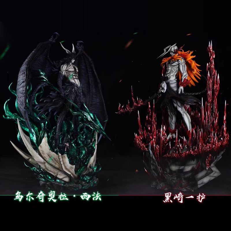 Anime Boneco de Ação 33cm Kurosaki Ichigo Ulquiorra Cifer Série Bleach 1:1 Modelo de Mesa Colecionável Brinquedo Infantil Presente de Natal