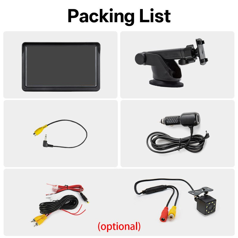 Hippcron 7inch Car Radio Multimedia Video Player Wireless Carplay And Wireless Android Auto Portable Universal Touch Screen