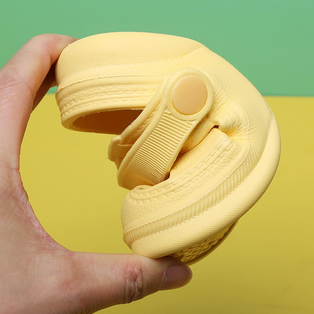 New Summer Children Shoes Non-Slip Slippers Baby Outdoor Fashion Hole Beach Sandals Slippers for Girl Boy Beach Children's Shoes