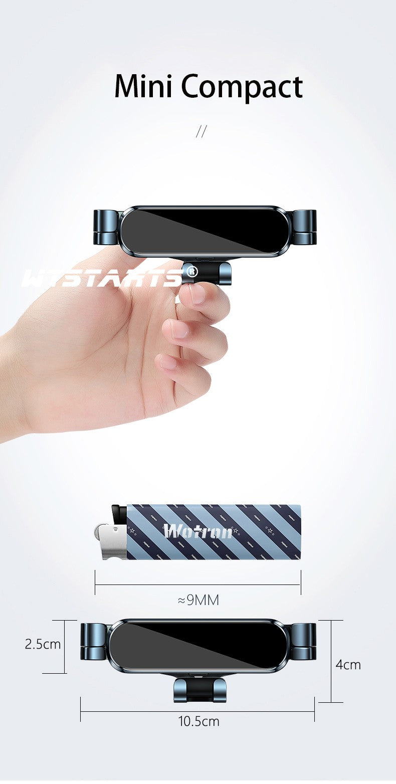 Para Skoda Octavia/PRO 2016-2023 Suporte de Celular Ajustável para Carro Suporte Móvel Gravidade GPS Rotativo Acessórios de Navegação