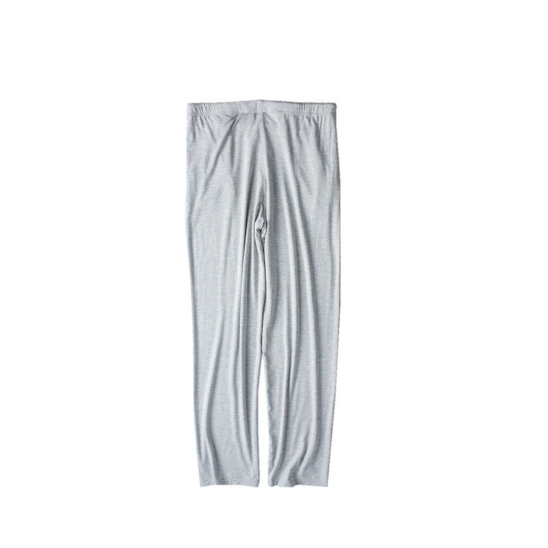 Men's spring and summer new modal pajamas two-piece short-sleeved trousers thin large size loose sports home wear suit sleepwear