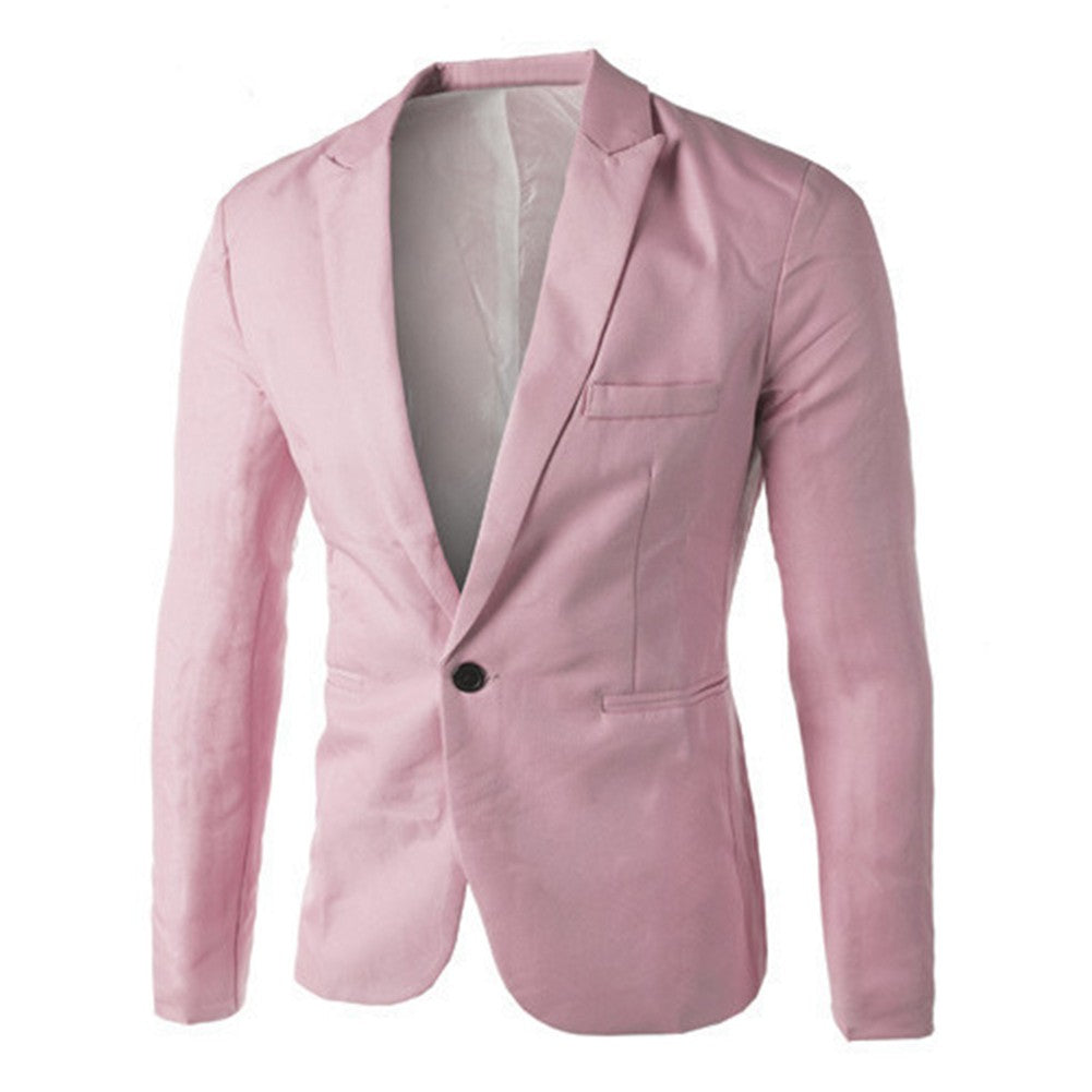 Autumn Men s Suit 8 colors male Suits business Jackets Coat Fashionable white black grey M 3XXXL