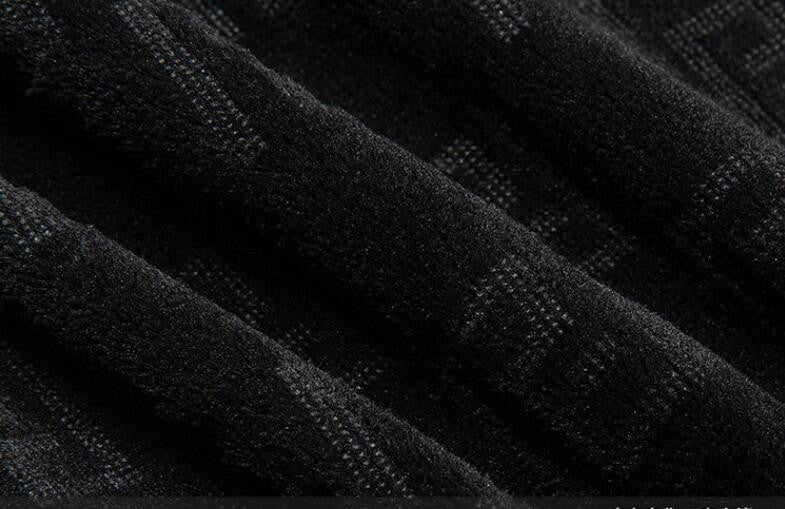 2025 Fall And Winter Models Men's Jacket Lapel Business Casual PU Leather Jacket Thin Thick Black Lake Blue