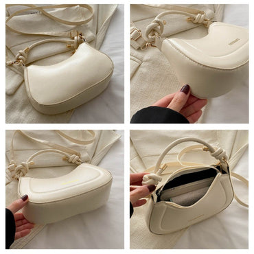 Trendy Soft Pu Leather Shoulder Bag, Women Stylish Tote Purse Phone Bag, Elegant Design Crossbody Bags Perfect for Everyday Use