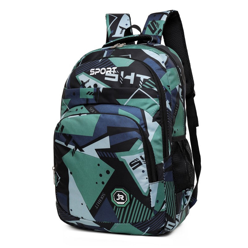Mochila Impermeável para Viagem Grande Capacidade Mochila Durável para Laptop com Compartimento para Laptop Mochila Escolar Moderna para Atividades ao Ar Livre