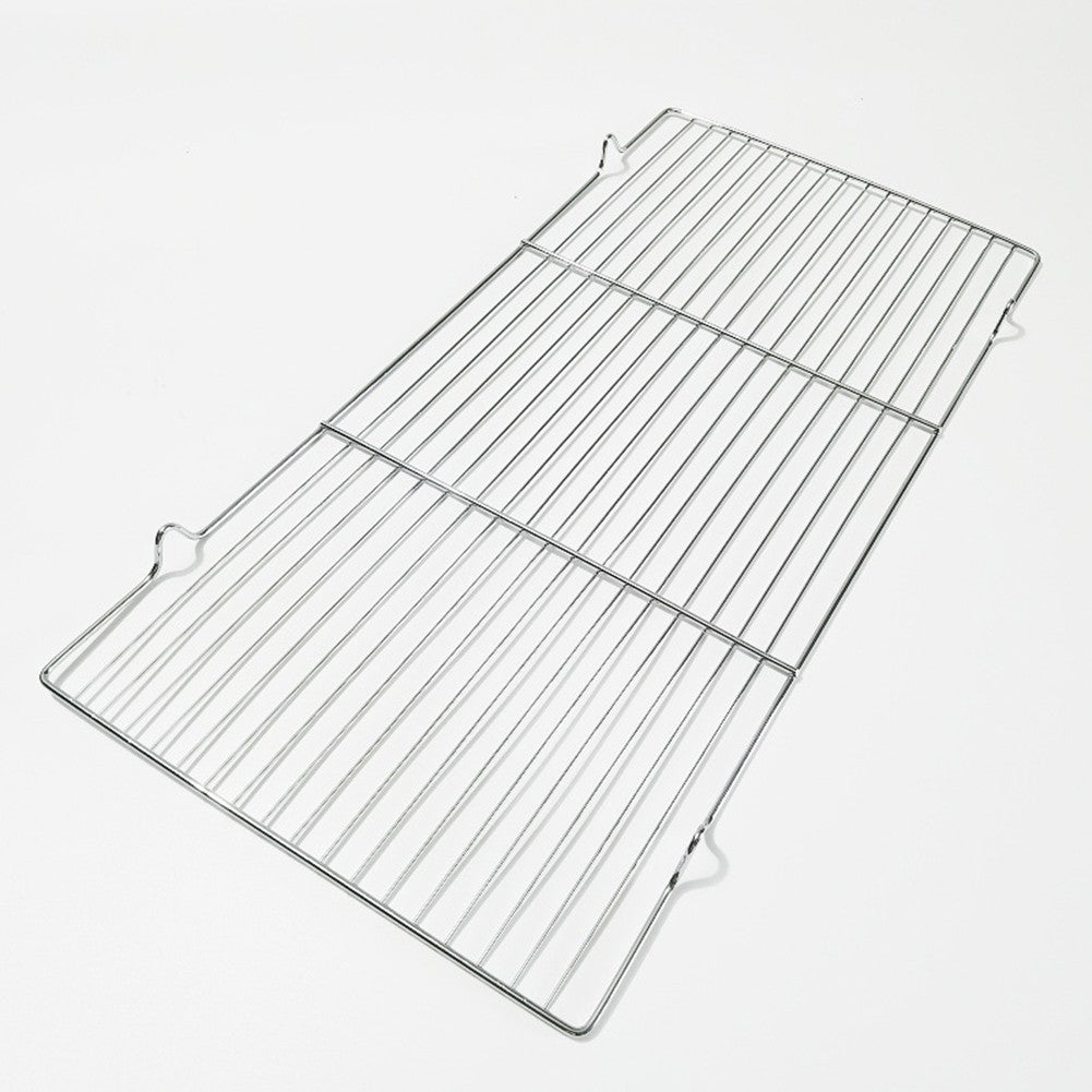 1PCS Stainless Steel Mat Net Grid Shape Rectangle Grill Grilling Mesh Net BBQ Tools Square Barbecue Net Barbecue Stove Parts