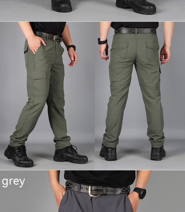 Male Cargo Pants Men Army Military Tactical Pants Streetwear Jogger Trekking Hiking Mountain Work Tourism Trousers Slim Fit