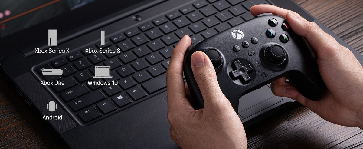 8BitDo Ultimate 3-mode Controller with Hall Effect Joystick?Gamepad for Xbox One?Xbox Series X / S,PC Windows 10 11,Android