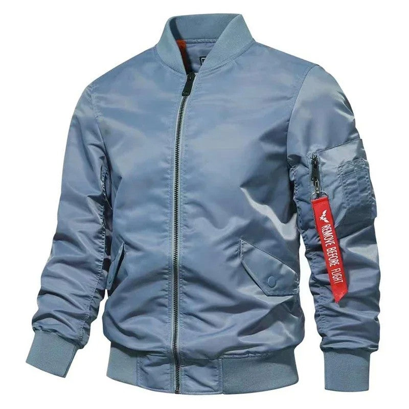 Bomber Jacket Men Winter Autumn College Camouflage Jackets Men Motorcycle Coat Windproof Army Pilot Military Jacket Streetwear