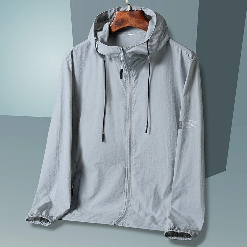 2025 Summer Hooded Jacket Men Women Sun Protection Clothing Fishing Hunting Clothes Quick Dry Skin Windbreaker