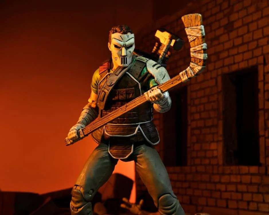 Original NECA 54348 O Último Ronin Casey Jones Série de Quadrinhos Boneco Novo Boneco de Ação de 7 Polegadas