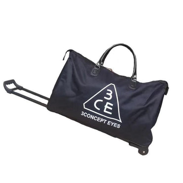 24inch Capacity Travel Trolley Luggage Storage Bag With Wheels Waterproof Pulley Portable Collapsible Expandable Fashion Clothes