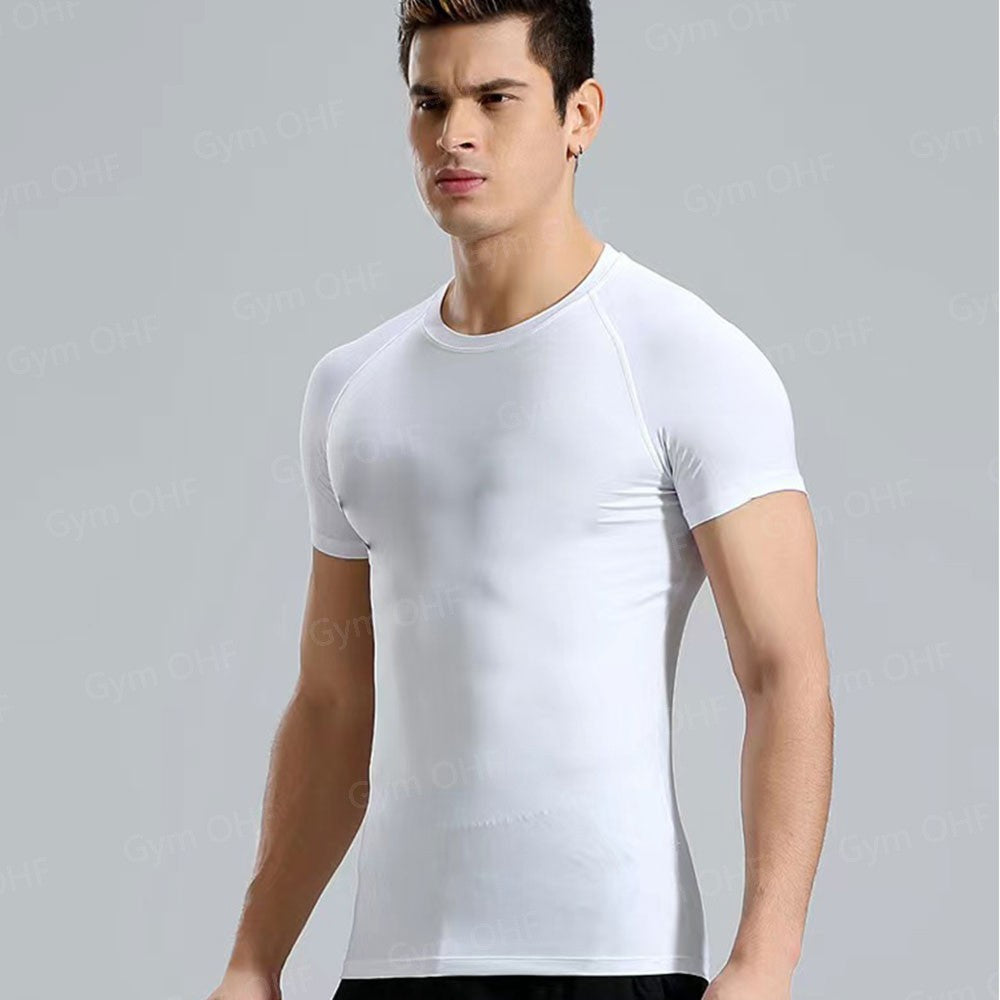 Thermal Man Underwear Set Spi/Der Compression T Shirt Leggings Yoga Sets Fitness