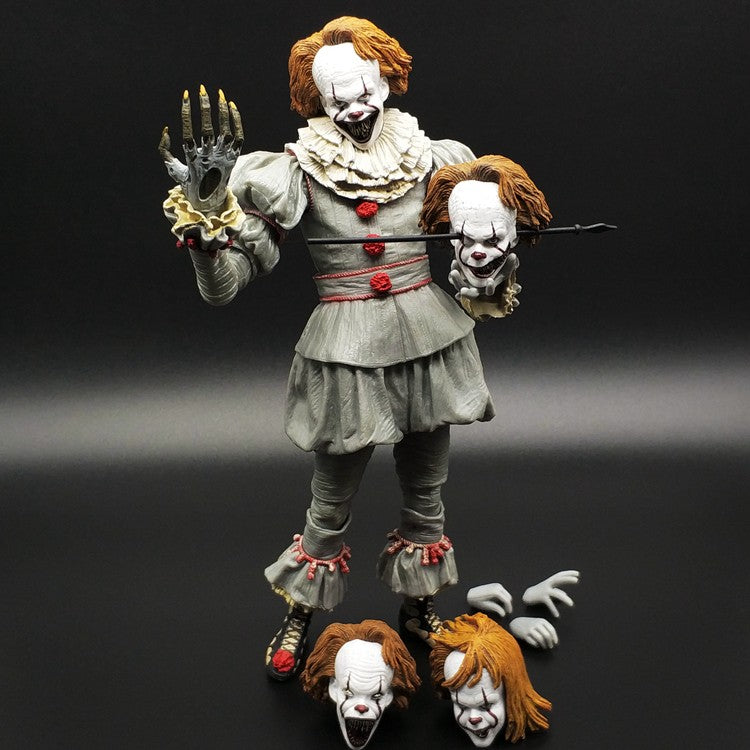 Neca Pennywise Coringa Figura Stephen King'S A Coisa Pennywise Coringa Palhaço Modelo Brinquedo De Terror De Halloween Presentes Colecionáveis De Natal